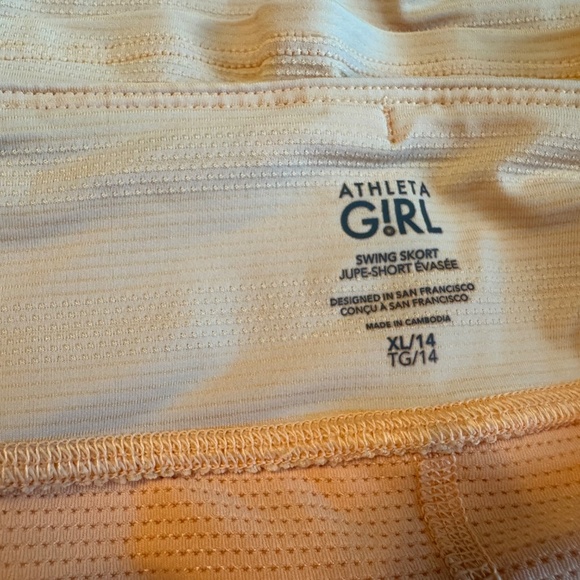 Athleta Girl Swing Skort Size XL/16 - Picture 3 of 5